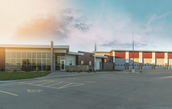 Willard Fire Station Full Exterior View